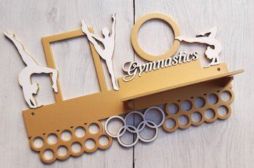 Підставка для медалей гімнастика індивідуальна 50смх35см золота (Medalnutsa-0602-438) 0702Medalnitsa_gimnastica_920_22 фото