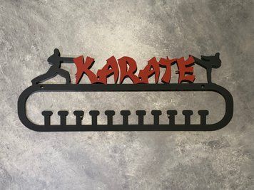 Медальница каратэ 50смх35см черная (Medalnutsia-218) Medalnitsa_karate_790_1 фото