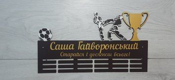 Медальниця карате Саша 50смх35см коричнева (Medalnutsa-0602-545) 0702Medalnitsa_karate_790_9 фото