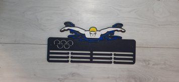 Медальниця плавання індивідуальна 50смх35см чорна (Medalnutsa-0602-708) 0702Medalnitsa_plavanie_790_4 фото