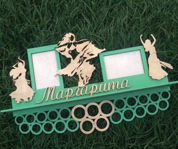 Медальниця танці Маргарита 50смх35см бірюзова (Medalnutsa-0602-760) 0702Medalnitsa_tanci_790_22 фото
