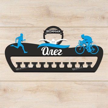 Медальница велоспорт Олег 50смх35см черная (Medalnutsa-0602-887) doub_0702Medalnitsa_velosport_790_10 фото