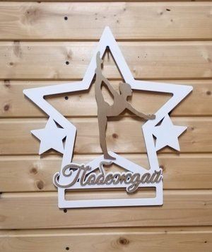Медальниця гімнастика індивідуальна 50смх35см біла (Medalnutsa-0602-414) 0702Medalnitsa_gimnastica_790_33 фото