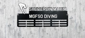 Медальниця плавання індивідуальна 50смх35см чорна (Medalnutsa-0602-718) 0702Medalnitsa_plavanie_790_14 фото