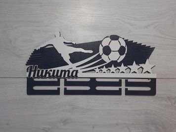 Медальниця футбол Нікіта 50смх35см сіра (Medalnutsa-0602-229) doub_0702Medalnitsa_football_790_13 фото